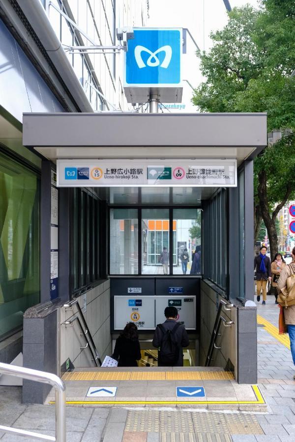 Bnb+ Ueno Okachimachi Tokió Kültér fotó